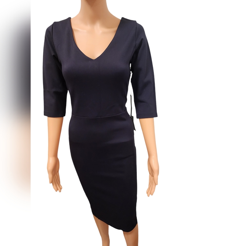 Felicity & Coco Stretchy Full Back Zipper Dress